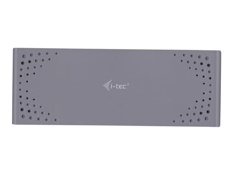 I-TEC USB 3.0/USB-C Dualdock 1x5K 2x4K 60Hz 2xHDMI 2xDP 1xGLAN 6xUSB 3.0 1xAudio/Mic Jack Kensington compatible with TB 3