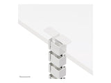 NEOMOUNTS Cable Spine Organizer for sit/stand desk frames screw mounted white