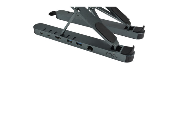 MCL Station daccueil 6 ports avec support PC