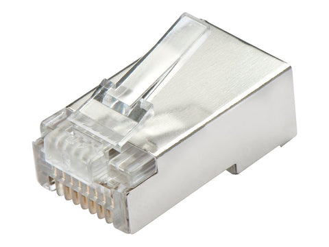 LINDY RJ-45 Connector STP Cat.5e 10x for patch cord crimp type