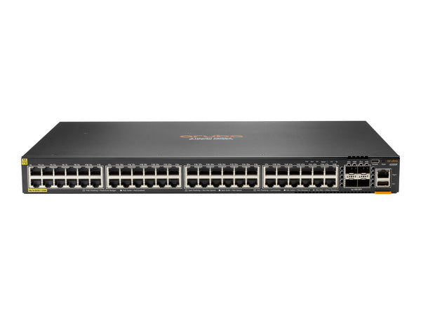 HPE Aruba Networking CX 6200F 48G Class-4 PoE 4SFP+ 370W Switch PDU