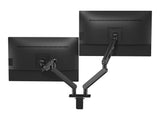 AOC AM420 bras pour - pour 2 écrans LCD / plasma - pour bureau - alliage d'aluminium - noir - Taille d'écran :17"-34"