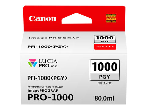 CANON 2LB PFI-1000pgy Ink Photo gray standard capacity 80ml 1-pack iPF1000