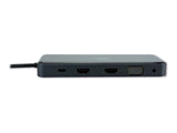 MCL 12-port docking station 2 HDMI and VGA