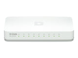D-LINK Mini switch 8 Ports 10/100Mbps format de bureau - D-Link GREEN
