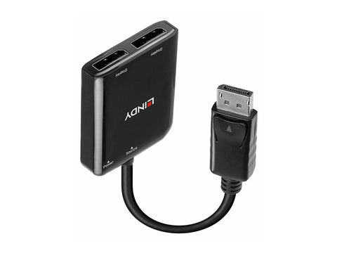 LINDY 2 Port DisplayPort 1.2mST Hub