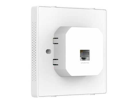 TP-LINK 300Mbps Wireless N Wall-Plate Access Point Qualcomm 300Mbps at 2.4GHz 802.11b/g/n 1 10/100Mbps LAN 802.3af PoE Supported Cen
