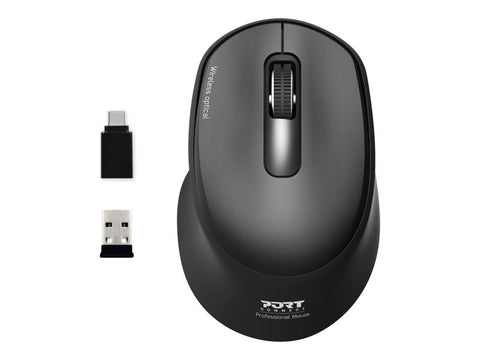 PORT DESIGNS Pack Keyboard + Mouse Medium Wireless - UK