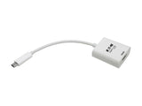 EATON TRIPPLITE USB-C to HDMI Adapter M/F - 4K 60Hz HDCP 2.2 White