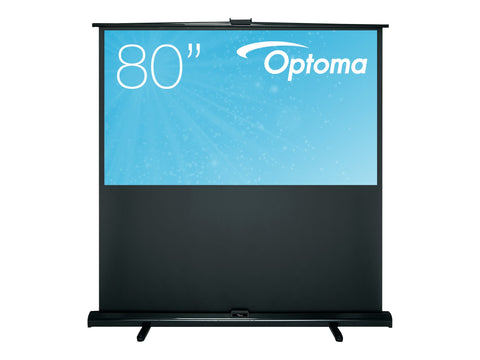 OPTOMA DP-8080MWL Ecran de projection Portable 80" - 16:9 - 177 x 99,5cm - Gain 1.0