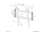 NEOMOUNTS WL35-550BL14 Support pour écran mural 32-75p - inclinable - installation facile
