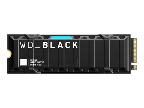 WD BLACK SN850 with HEATSINK FOR PS5 1To