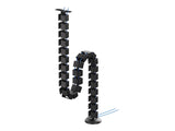 NEOMOUNTS Cable Spine Organizer for sit/stand desk frames screw mounted black