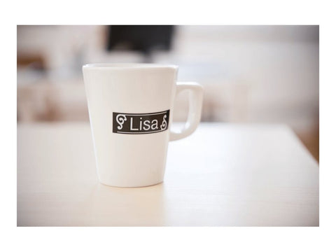 BROTHER P-TOUCH TZE-345 blanc sur noir  18mm