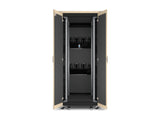 APC NetShelter Soundproof Server Rack 32U 230V 1666H x 750W x 1134D mm Maple