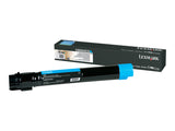 LEXMARK C950 cartouche de toner cyan capacité standard 24.000 pages pack de 1
