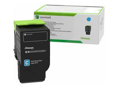 LEXMARK 78C2UCE Cartouche Cyan Corporate de 7K