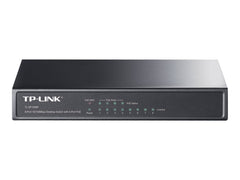 TP-LINK 8-port 10/100M PoE Switch 8 10/100M RJ45 ports including 4 PoE ports steel case
