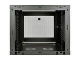 EATON TRIPPLITE SmartRack 9U Low-Profile Switch-Depth-Plus Wall-Mount Mini Rack Enclosure
