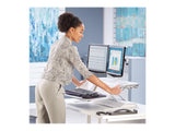 FELLOWES plate-forme assis-debout lotus - blanc