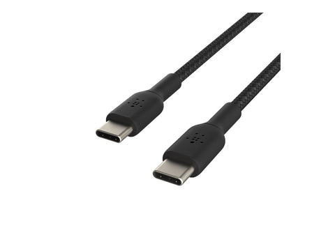 BELKIN BOOST CHARGE USB-C to USB-C Cable Braided 2m Black