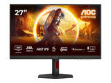 AOC Q27G4ZR 27p WQHD FASt IPS 240Hz 0.03ms 400cd/m2 HDMI2.0x2 DP Speakers