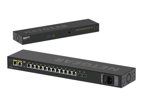 NETGEAR 14-Port AV Line M4250-12M2XF 12x2.5G and 2xSFP+ Managed Switch