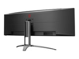 AOC AG493UCX2 49p Curved VA 32:9 DQHD 5120x1440 165Hz 550 cd/m2 1ms HDMI2.0x3 DP USB type C with DO USB3.2x3