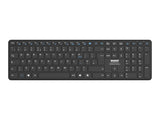 PORT DESIGNS Rechargeable Bluetooth Keyboard Ultra Slim and Elegant Design Rechargeable Battery 10meters Bluetooth range Compatible