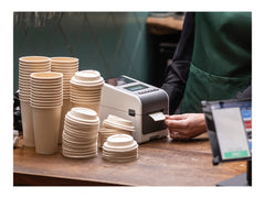 BROTHER 2p label printer USB connection 203dpi Ethernet Battery possible LCD display Bluetooth Wi-Fi