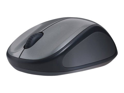 LOGITECH M235 Mouse right-handed optical wireless 2.4 GHz USB wireless receiver grey