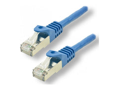 MCL CAT 7 S/FTP LSZH Copper Patch Cable - 0.5m Blue