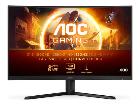 AOC CQ32G4VE 31.5p Curved 2560x1440 0.5ms HDMI DP Black/Grey