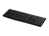 LOGITECH Wireless Keyboard K270 Keyboard wireless 2.4 GHz (UK)