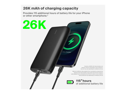 BELKIN Boost Charge 4Port 27k PD 32w Powerbank