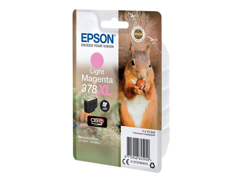 EPSON Encre Claria Photo HD - Cartouche Ecureuil 378 Magenta clair (XL) sans alarme