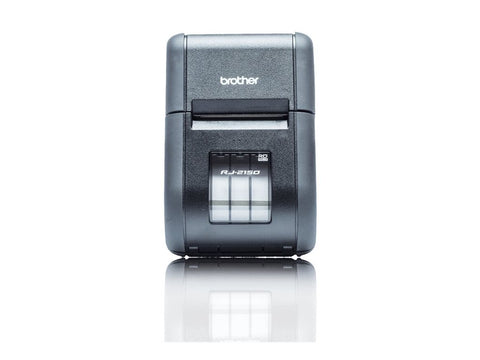 BROTHER RJ-2150 Imprimante mobile pour reçus et étiquettes 2 pouces Bluetooth and Wi-Fi and batterie incluse adaptateur secteur
