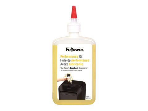 FELLOWES Powershred bottled lubricant 355ml