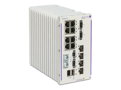 ALCATEL-LUCENT ENTERPRISE Hardened GigE fan-less switch 8x10/100/1000 BaseT RJ-45 802.3bt type-3 PoE 4x100/1000 BaseX SFP
