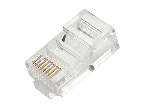 LINDY RJ-45 Connector UTP Cat.5e 10x for patch cord crimp type