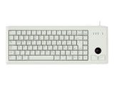 CHERRY Compact Trackball Keyboard USB grey (FR)