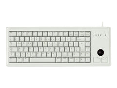 CHERRY Compact Trackball Keyboard USB grey (FR)