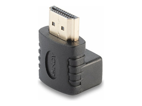 LINDY HDMI Adapter 90 degree up 90 degree angled Male Female