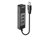 LINDY USB 3.1 Hub/Gigabit Ethernet Adapter up to zu 5Gbitps