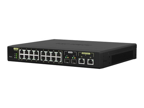 QNAP QSW-M2116P-2T2S 8port 2.5Gbps 2port 10Gbps SFP+ web managed switch