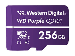 WD Purple 256Go Surveillance microSD XC Class - 10 UHS 1