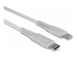 LINDY 0.5m USB Type C to Lightning Cable USB Type C Male to Lightning Male