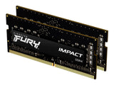 KINGSTON 32Go 3200MHz DDR4 CL20 SODIMM Kit of 2 FURY Impact