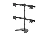 EATON TRIPPLITE Quad-Display Desktop Monitor Stand for 13inch to 27inch Flat-Screen Displays