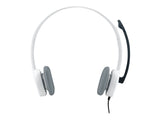 LOGITECH Stereo Headset H150 Headset on-ear wired coconut